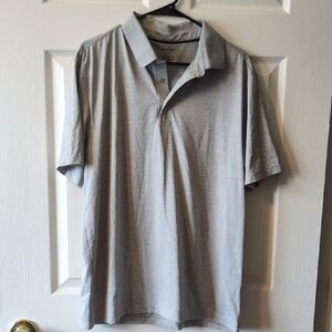 Stylish Light Gray Polo Shirt